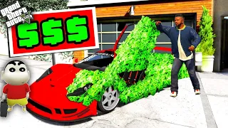 GTA 5 :😍 Franklin Touch Cars & Bikes Turns Into CASH ! JSS GAMER (GTA 5 Mods)