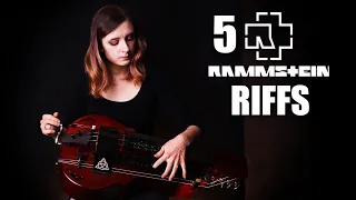 5 Rammstein riffs on hurdy gurdy