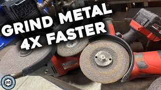 A Grinding Disc That EATS Metal! Victograin VS Traditional Grinding Discs