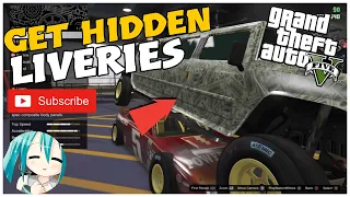 PATCHED *HOW TO GET HIDDEN LIVERIES* (Using Benny's Merge)
