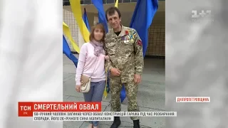 Унаслідок обвалу гаража загинув військовий з батальйону "Кривбас" Іван Ящишин