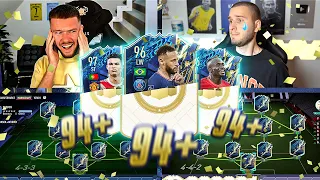 OMG 😱 94+ TOTS PICK SQUAD BUILDER BATTLE 🔥 FIFA 22