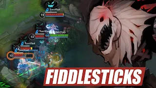 Wild Rift Fiddlesticks Gameplay New Champion (Build & Runes)