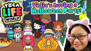 Toca Life World - Creepy Furniture Pack - Vidia's Halloween Party is SUS!!!