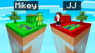 Mikey Chunk vs JJ Chunk Survival Battle in Minecraft Challenge - Maizen