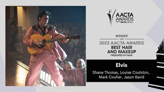 Elvis wins Best Hair and Makeup presented by HASK | 2022 AACTA Awards
