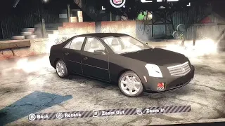 Need for speed most wanted Cadillac CTS all body kits