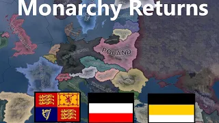 Every Country Becomes Monarchist! Hoi4 Timelapse