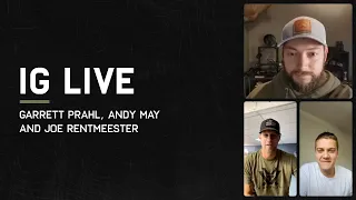 Instagram LIVE: Garrett Prahl, Andy May and Joe Rentmeester