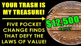 TOP 5 Pocket Change Finds That Sold For "Life Changing" Money - ALL WITHIN 90 DAYS!!