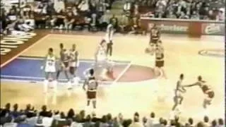 MICHAEL JORDAN: 61 pts vs Detroit Pistons  (1987.03.04)