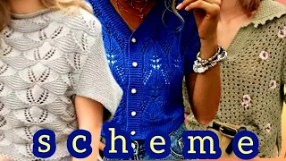 Вязание спицами: СХЕМЫ (16) Суперские летние кофточки. Knitting: PATTERNS (16) Super summer blouses.