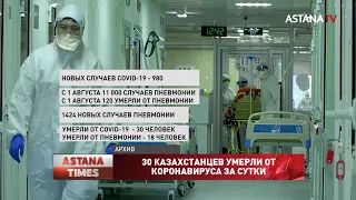 30 казахстанцев умерли от коронавируса за сутки