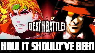 How DIO VS Alucard (DEATH BATTLE!) Should've Been