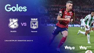 Medellín vs. Nacional (goles) | Liga BetPlay Dimayor 2023- 2 | Fecha 10
