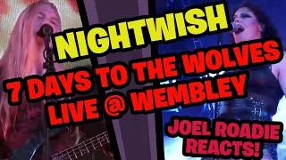 Nightwish - 7 Days To The Wolves (Live at Wembley Arena) - Roadie Reacts