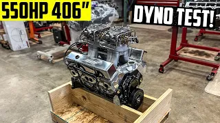 Dyno Testing a 2x4 Tunnel Ram 406" SBC - Insane Torque Curve