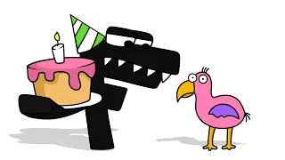 HBD to you but Opila Bird is Angry / Alphabet Lore