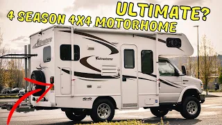 THIS is a 4x4 Ford E350 Four Season Class C Motorhome