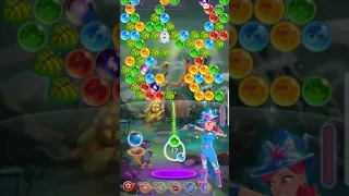 Bubble Witch 3 saga Level 1786 ~ no boosters, no cats
