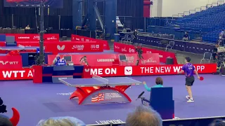 Fan Zhendong VS Wang Chuqin at WTTC 2021