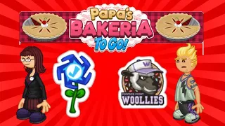 Papa's Bakeria To Go Sticker Guide: Serving Closers Before They Arrive!
