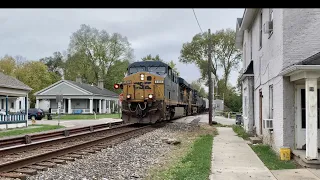 Fast Trains Just Feet From Homes! In Front Yards! Baltimore & Ohio Railroad Signals Still In Use CSX