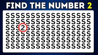 Can You Find the Odd One Out? Numbers Edition | Spot the Difference