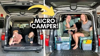 Honda Element Micro Camper Tour: No Build Budget Design