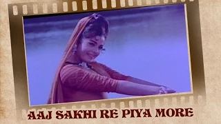 Aaj Sakhi Re Piya More (Video Song) | Ram Aur Shayam | Mumtaz | Dilip Kumar | Lata Mangeshkar