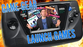 Game Gear Launch Games in 1991