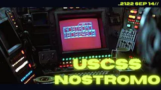 USCSS NOSTROMO DECK CONTROLS | SPACE CABIN SOUNDS | Sci-fi computer & space station sounds to relax