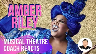 Musical Theatre Coach Reacts (AMBER RILEY, THE WIZ)
