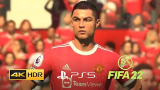 FIFA 22 PS5 - MANCHESTER UNITED vs ARSENAL - 4K60FPS HDR NEXT-GEN GAMEPLAY