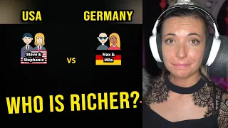 USA vs. Germany - SALARIES, TAXES, & SOCIAL CONTRIBUTIONS | American Reaction