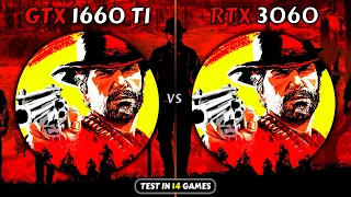 GTX 1660 Ti Vs RTX 3060 | Test in 2023 With 14 Games🔥 | How Big is The Difference!