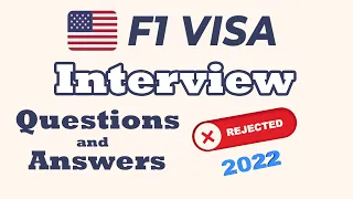 US F1 Visa Rejected [2022] | F1 Visa Interview | Latest F1 Visa Interview Experience | USA Visa