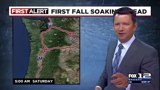 First Alert Wednesday evening FOX 12 weather forecast (9/20)