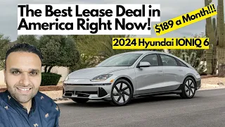 2024 Hyundai IONIQ 6 | The Best Lease Deal in America! ($189 a Month)