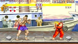 Street Fighter II: CE [Arcade] - Sagat