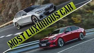 The most luxurious car BMWi5||BMWi5 ultra midsize sedan 2024||2024 bmw new model