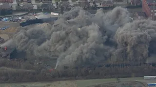 Demolition of DTE Conners Creek plant