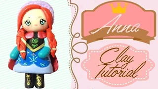 DIY Anna Frozen Chibi | Polymer Clay Tutorial