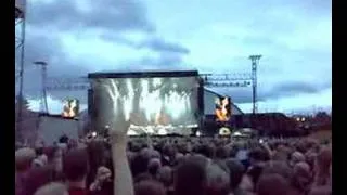 Metallica at Valle Hovin, short clip from Fade to Black