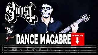 【GHOST】[ Dance Macabre ] cover by Masuka | LESSON | GUITAR TAB