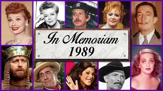 In Memoriam 1989: Famous Faces We Lost in 1989