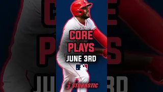 Draftkings MLB DFS CORE PLAYS For Today! | MLB DFS Picks | Monday June 3rd, 2024