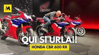 Honda CBR 600 RR a EICMA 2023 [ENGLISH SUB]