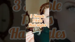Easy long hairstyles inspired by the 1960s
