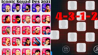 iconic Moment Squad Building With All Greatest Players In Pes2021 Mobile #games